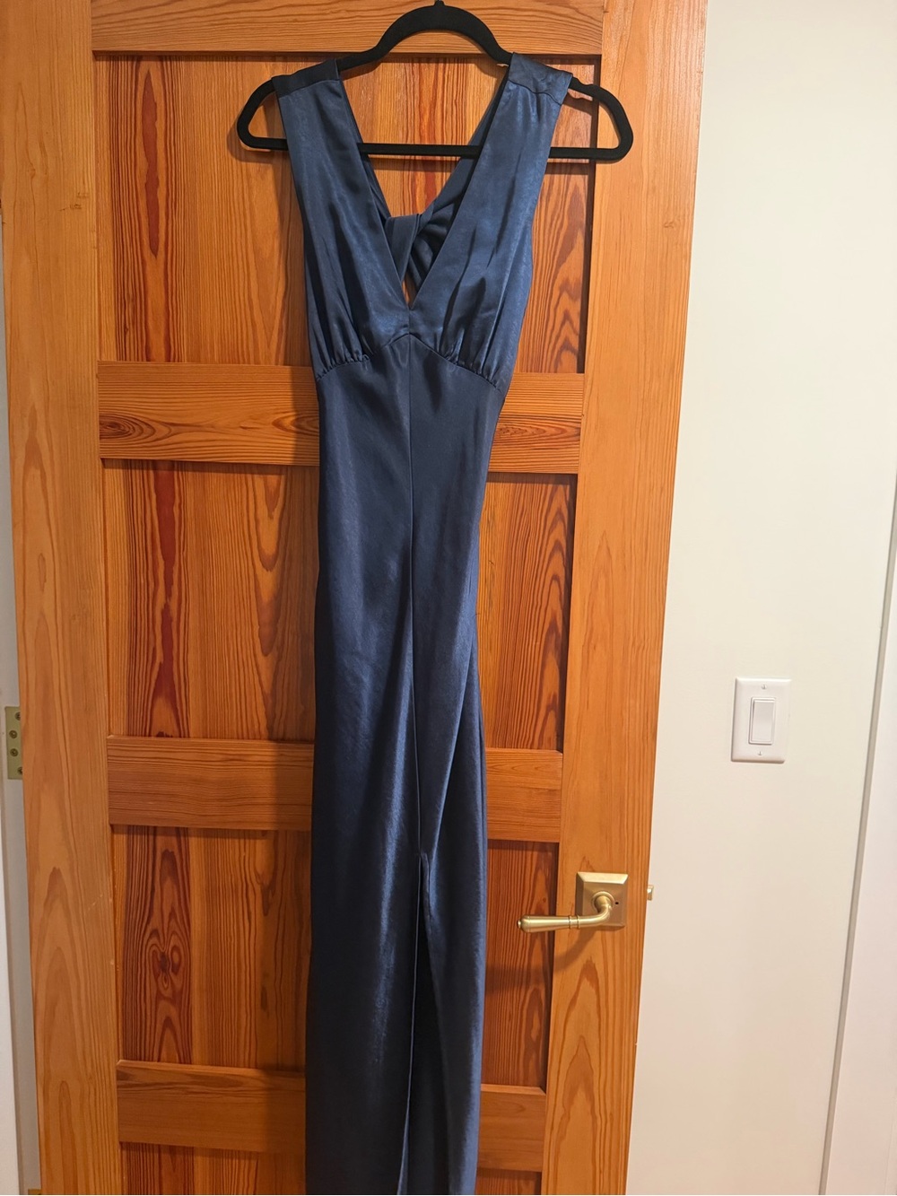 Ciebon size small navy long dress!
